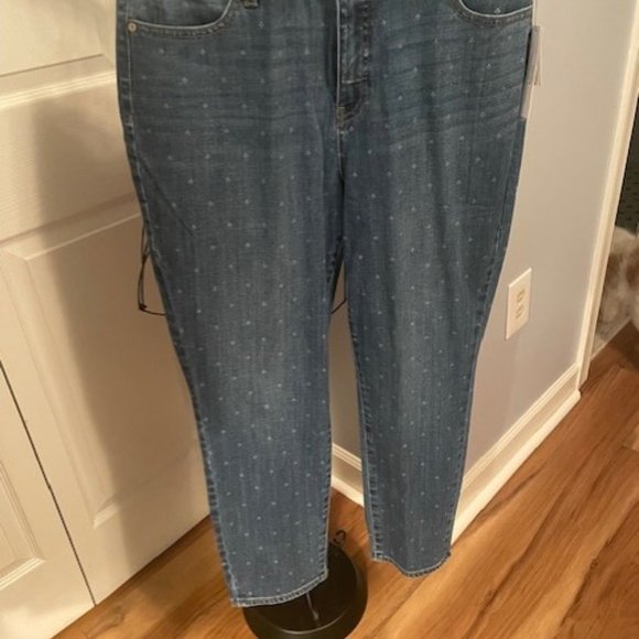 Talbots SlimLeg Ankle Length Jeans NWT - Picture 1 of 4